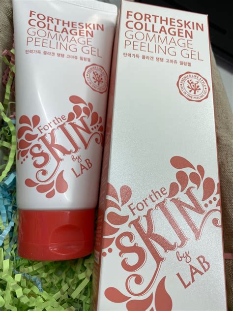 Пилинг-гель для лица ForTheSkin Очищающий коллагеновый Collagen Gommage ...