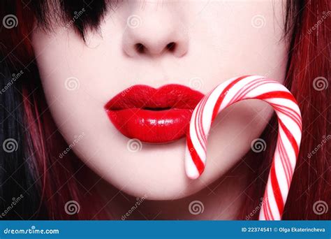 Sweet lips stock image. Image of fashion, allure, lipstick - 22374541