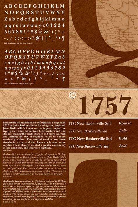 Baskerville Posters on Behance