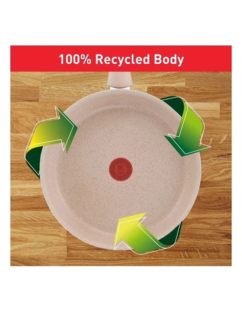 Tefal Delight Mineralia Induction Non-Stick Wok 28cm in Beige | MYER