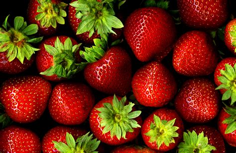 Обои клубника, клубничка на рабочий стол - картинки с раздела Вкусно