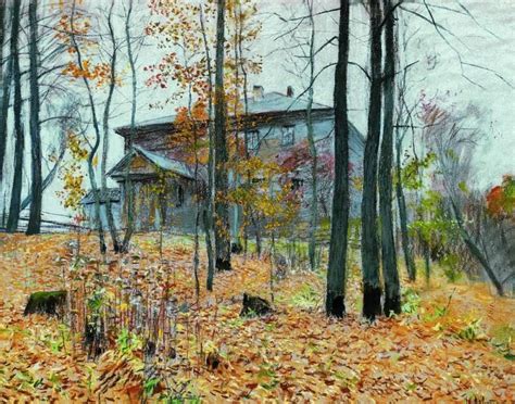 Осень. Усадьба. 1894 (картина) — Исаак Ильич Левитан