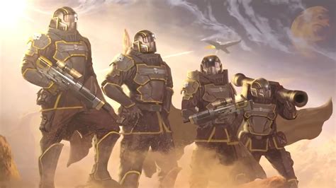 helldivers  trailer confirms  release  pc  ps gameskinny