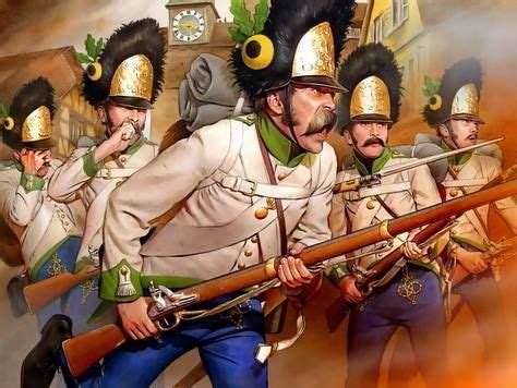 Hungarian grenadiers 1805 - The grenadiers were elite troops and most ...
