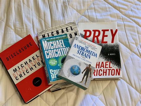 [RECEIVED] Collection of Michael Crichton books! : r/bookexchange
