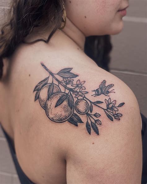 Orange Blossom Tattoo | Tatuajes