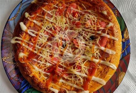 rumah makan pizza regular  enak  jakarta menukulinernet