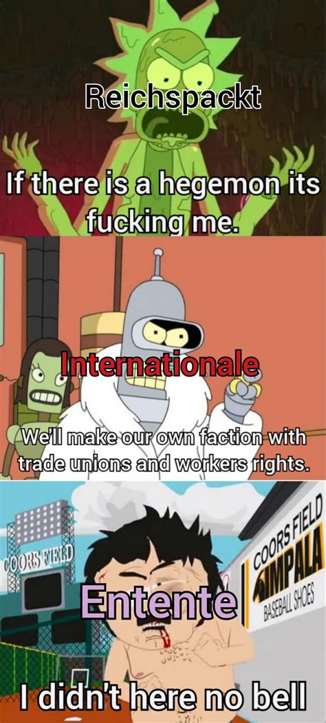 The three major factions summarized : r/Kaiserreich