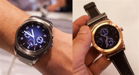 LG представила новые смарт-часы на Android Wear и webOS