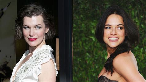 Milla Jovovich and Michelle Rodriguez Resident Evil Feud - Milla