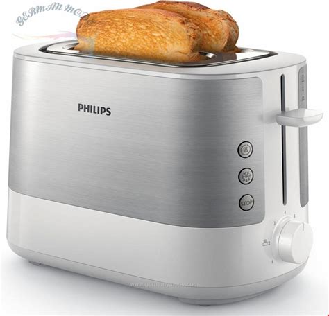 تستر philips (هلند) Toaster HD2637/00 , سفید_ سیلور