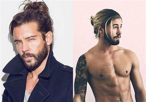 Как отрастить волосы для прически man bun - 85 фото