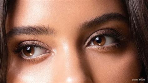 Braunes Augen Make Up
