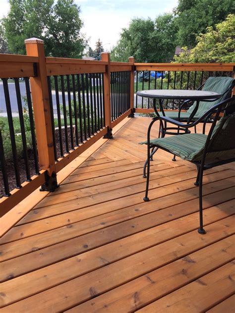 Deck railing post spacing