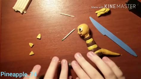 Monster kid of plasticine/Монстрёнок из пластилина - YouTube