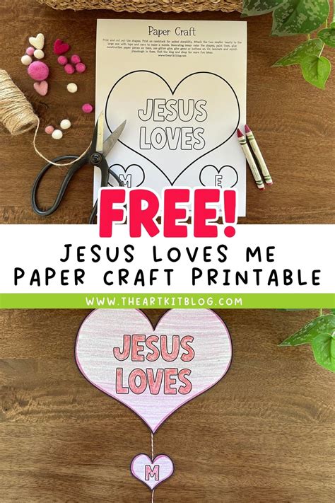 printable jesus loves
