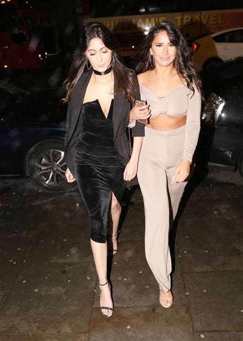 SAHARA SANTOS Arrives at STK Restaurant in London 12/02/2017 – HawtCelebs