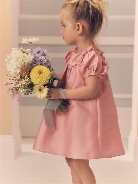 Buy Soft Pink Taffeta - Ruffle Party Dress (3mths-8yrs) from Next ...