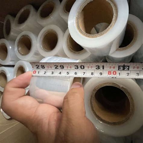 jual plastik wrapping strech film palet plester pohon uk cm