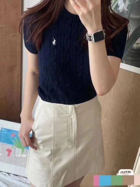 Джемпер Женский Polo Ralph Lauren королевский синий Лана, Хлопок ...
