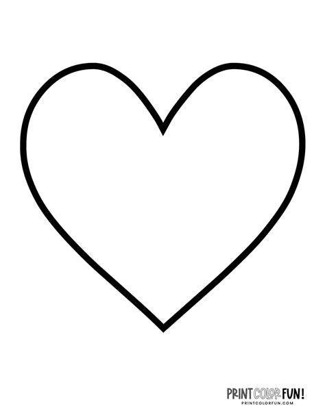 Heart Shape Printable