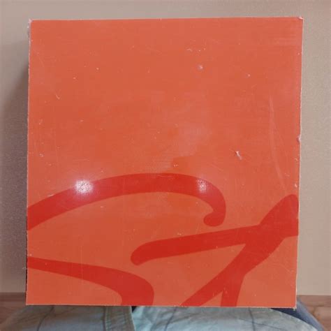 pvc orange printed decolam sheet  sq ft kadapa id