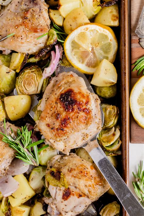 chicken thighs sheet pan recipes 2