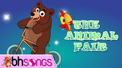 Animal Fair | Nursery Rhymes Songs For Children [ Vocal 4K ] - YouTube