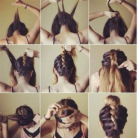 Sencillas ideas de peinados: paso a paso | Belleza