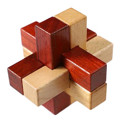 Brain Teaser Puzzles 3d Unlock Interlock Game Mind Games Iq Testing ...