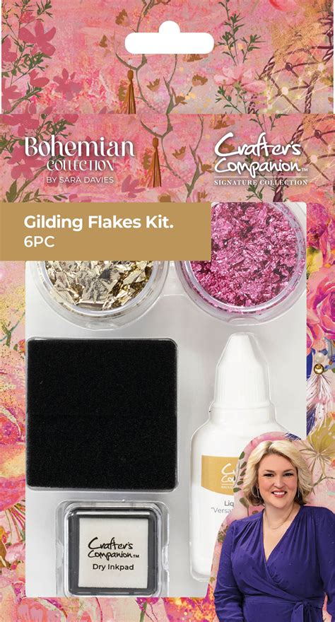 Sara Signature Bohemian Gilding Flakes Kit | Michaels