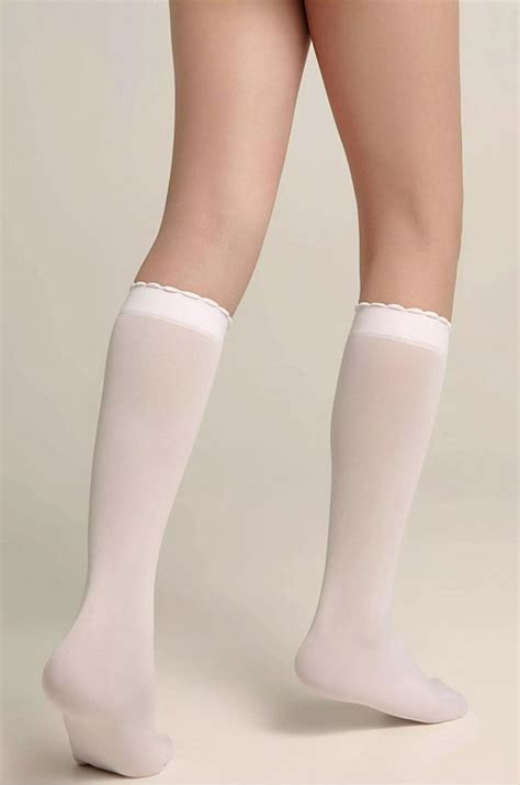 Гольфы для девочки Conte Elegant 6674169 белый купить оптом в HappyWear.ru