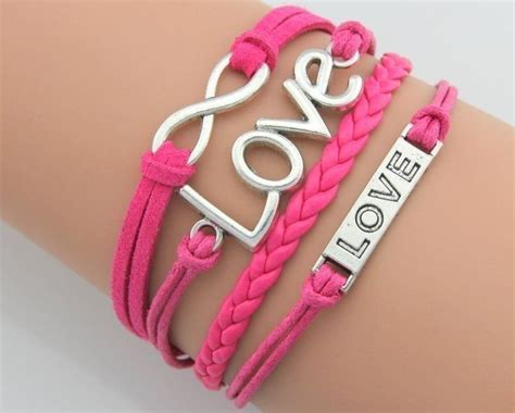 Pin on Pulseras | Homemade jewelry, Monogram bracelet, Infinity bracelet