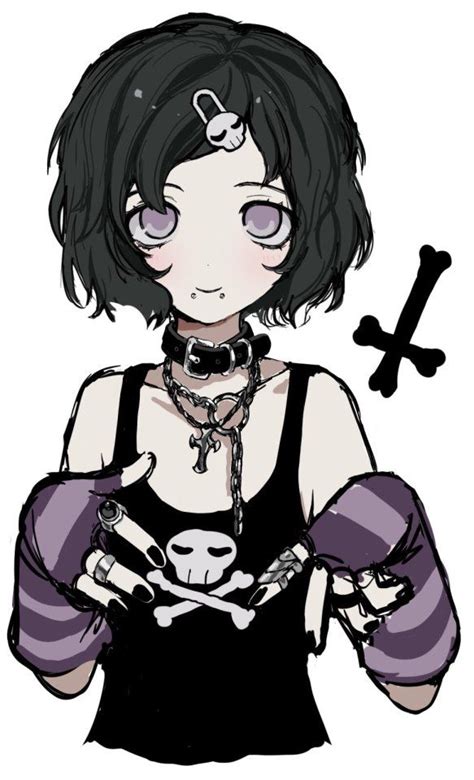 art by kiyu - えみちゃん | Emo art, Cartoon art styles, Character art