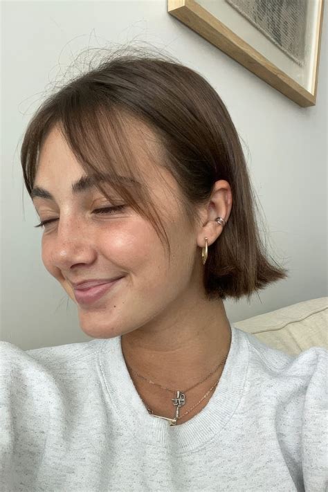 Modern styling will refresh the chin lenght bob by 2025 38