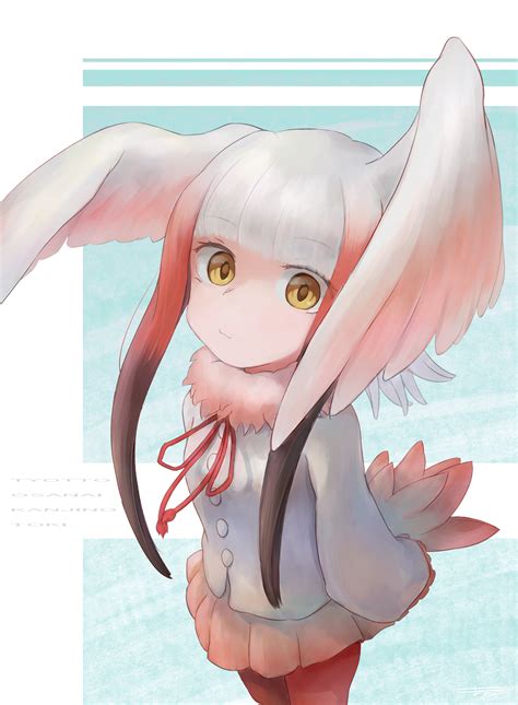 crested ibis (kemono friends) :: Japanese Crested Ibis (Kemono Friends