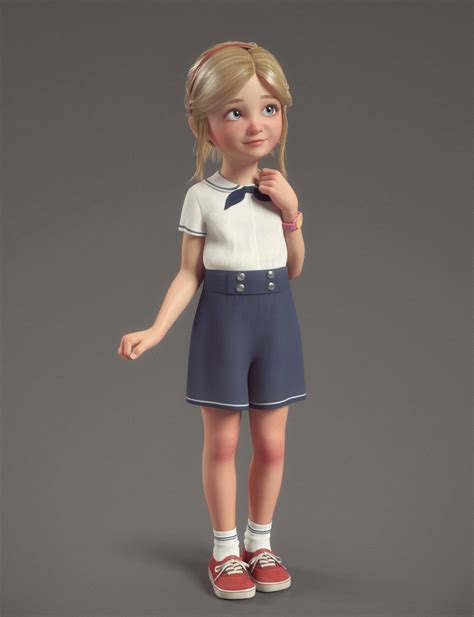 Sherry Birkin 3D Render, Digital Art by ugarman