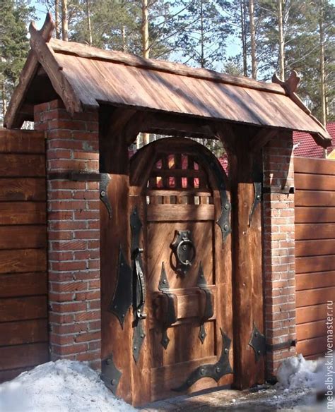 Ворота на заказ в интернет-магазине Ярмарка Мастеров по цене 260000 ...