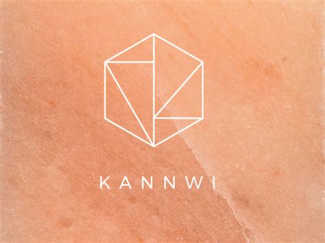 New Logo KANNWI - Himalayan Salt Block Company by Sarah Zimmer on Dribbble