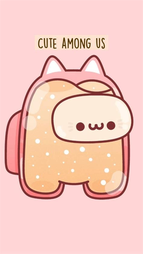 Cute among us | Cute kawaii drawings, Cute backrounds, Cute easy drawings