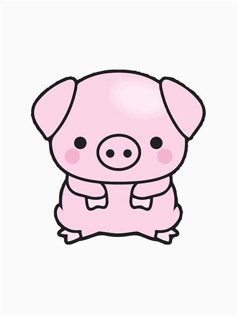 "Pig Sticker" T-shirt by lglynn | Redbubble