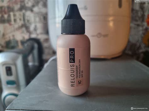 Тональная основа Relouis / Релуи PRO FACE&BODY FOUNDATION 24H SPF30 ...
