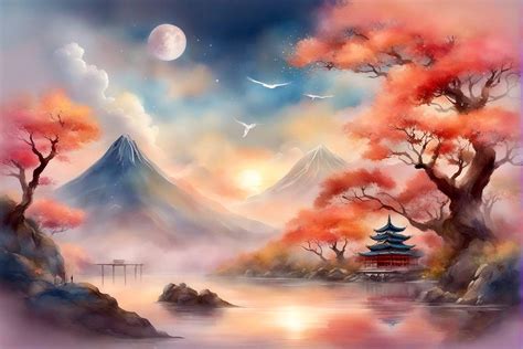 Japanese landscape2 by ArnoGrabner1955 on DeviantArt