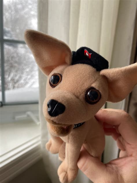 Taco Bell Chihuahua Plush Toy With Beret, Taco Bell Dog, Yo Quiero Taco Bell - Etsy