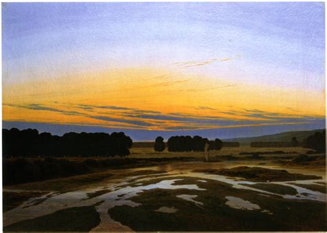Caspar David Friedrich - Werke, Bilder und Gemälde)