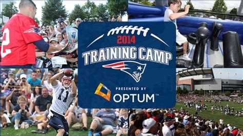 Patriots training camp schedule for week of July 28 announced