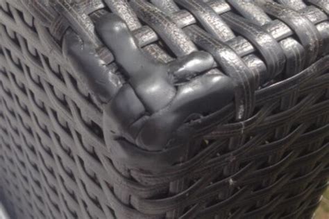 how to fix wicker patio furniture