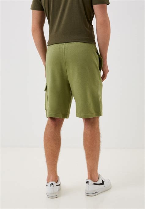 Шорты спортивные Nike M NSW CLUB FT CARGO SHORT, цвет: зеленый ...