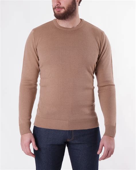 Мужские Толстовки Crew Neck Knit Бежевый L - купить Толстовки 7mntns ...