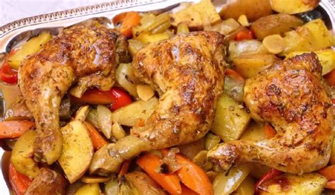 Куриные окорочка с картошкой в духовке с хрустящей корочкой